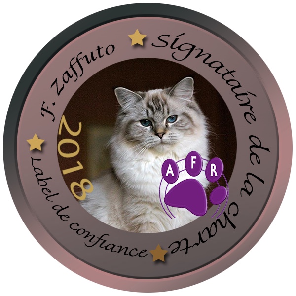 label AFR (association ragdoll) 2018